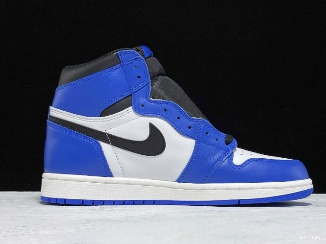 1st Kicks Shoes Royal Game 1 Jordan Air OG 555088-403 0715